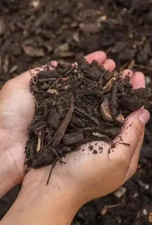 Hedge planting compost
